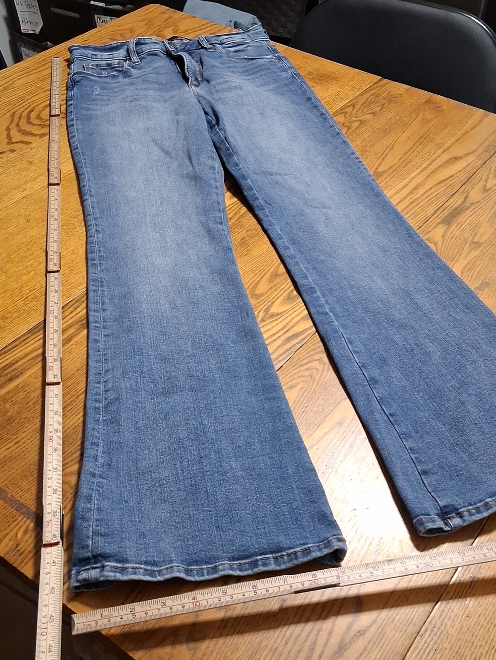KUT FROM THE KLOTH Jeans Womens 4 BLUE ANA HIGH RISE FLARED Pants Used BootCut